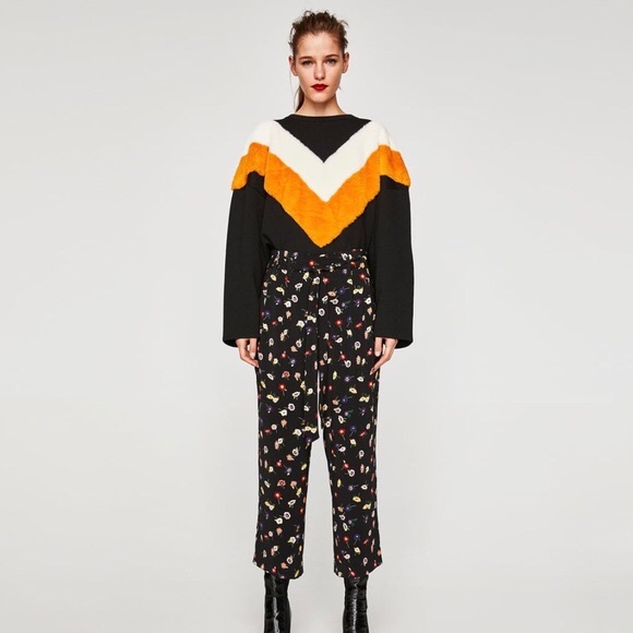 Flowy flower dress pants - Picture 2 of 6